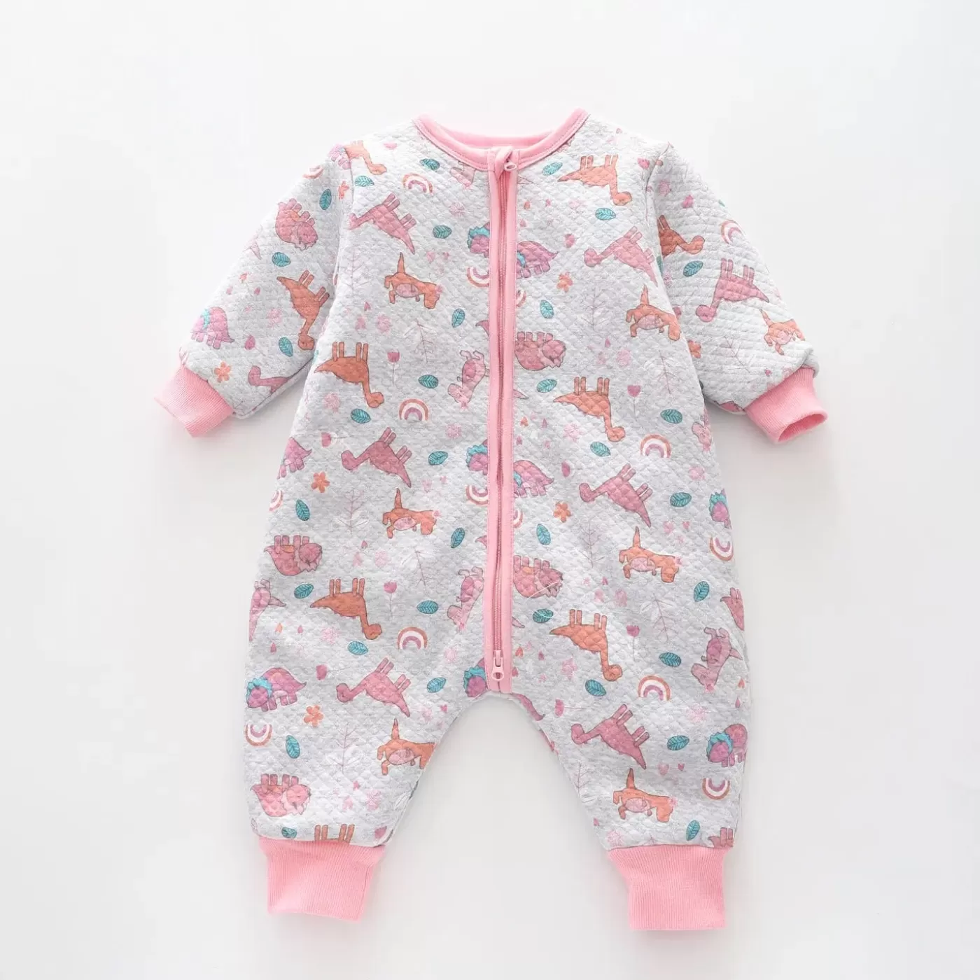 Ollies Place Miss Dino, Baby Girls Slumber Suit< Sleepwear | 6-12M