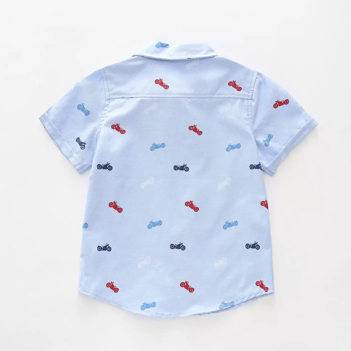 Ollies Place Motorbike Collared Shirt<BOY 1 Year | 2 Year