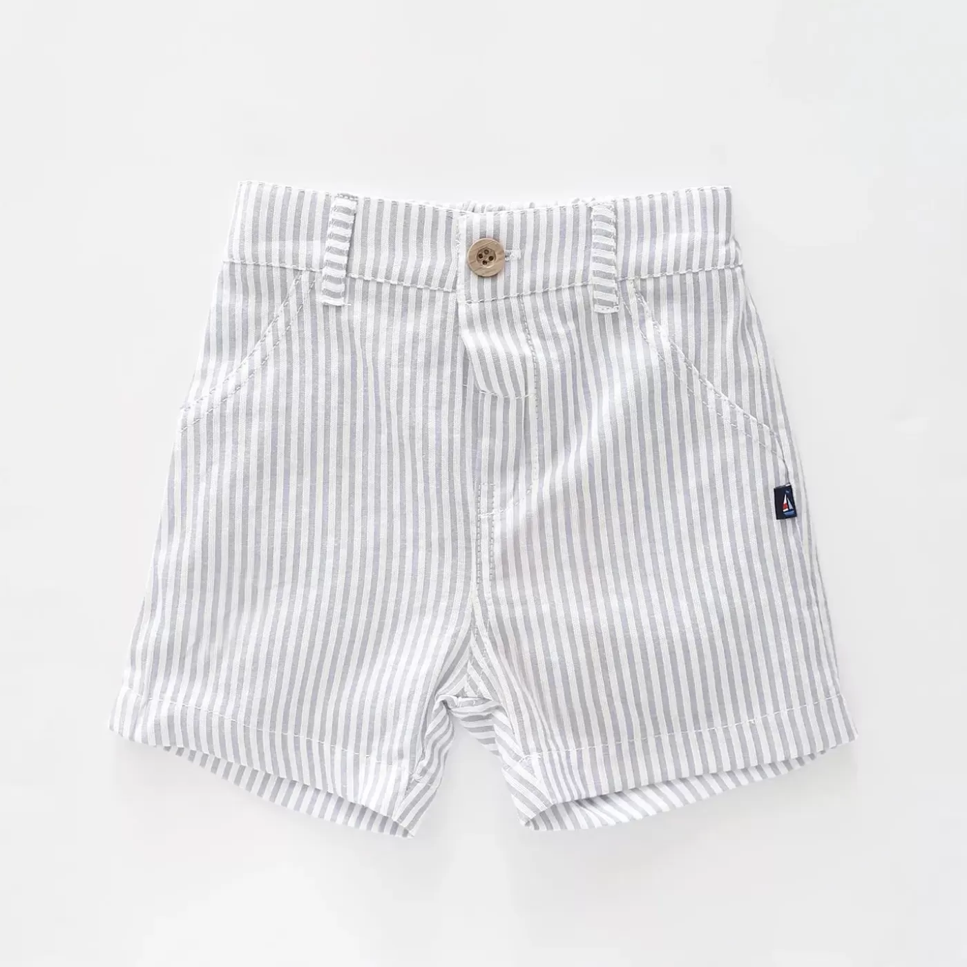 Ollies Place Nautical Seersucker Shorts<BOY Shorts