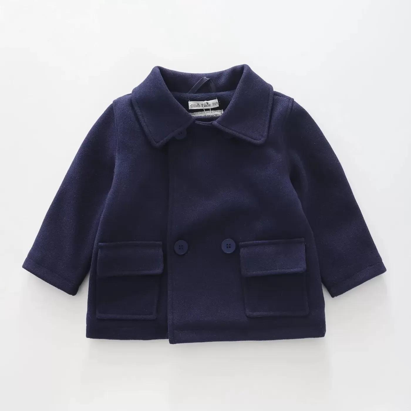 Ollies Place Navy Blue, Baby Boys Winter Coat<BOY Jackets & Outerwear