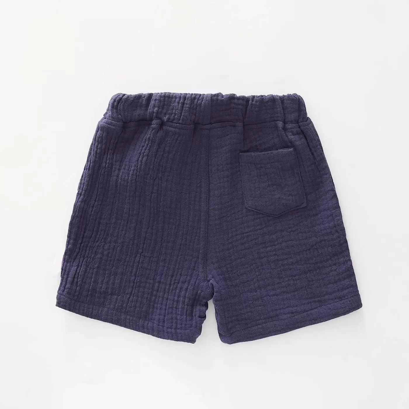 Ollies Place Navy Cheesecloth Shorts<BOY Shorts