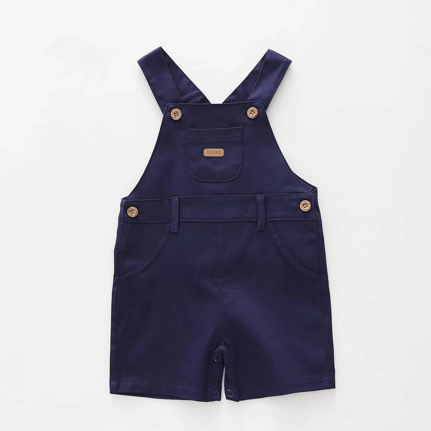 Ollies Place Navy Short Overalls<BOY Overalls & Sets