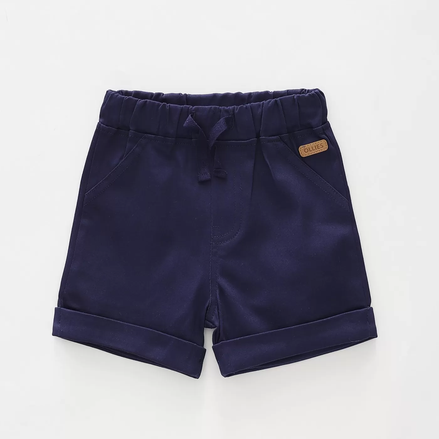 Ollies Place Navy Woven Shorts<BOY Shorts