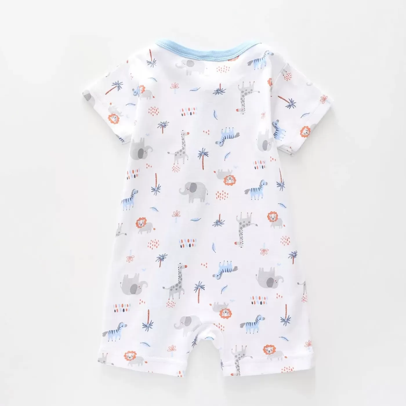 Ollies Place New-born Baby Boys' on Safari Romper<BOY Rompers | Prem