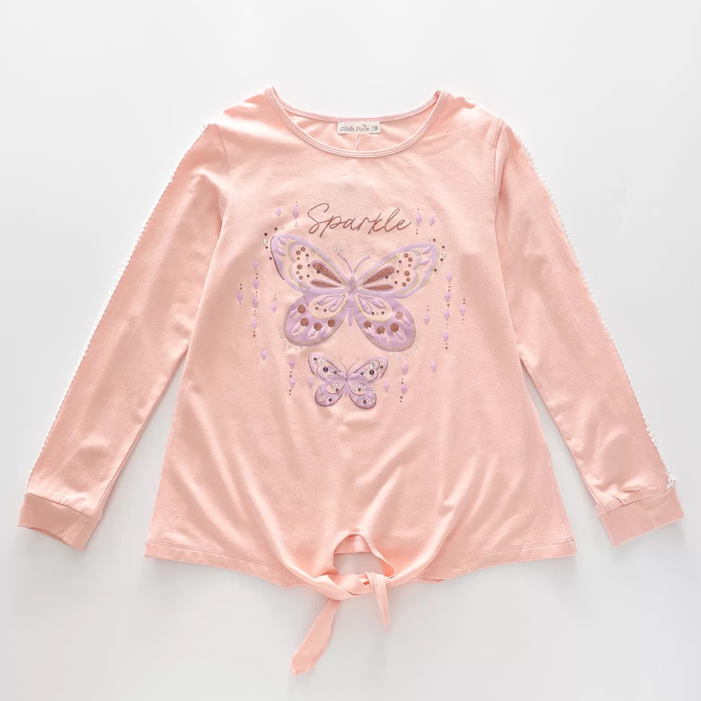 Ollies Place Older Girls' Butterfly Sparkle Top< T-Shirts & Tops | 6 Year