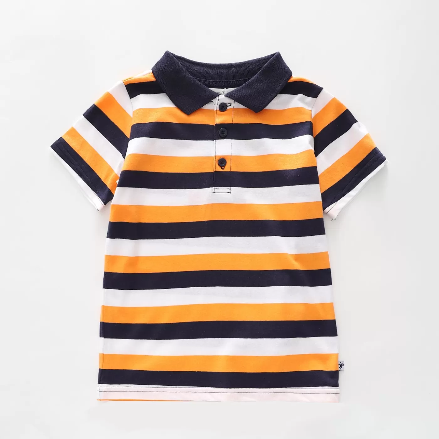 Ollies Place Orange Stripe Polo Tee<BOY T-Shirts, Tops & Polos