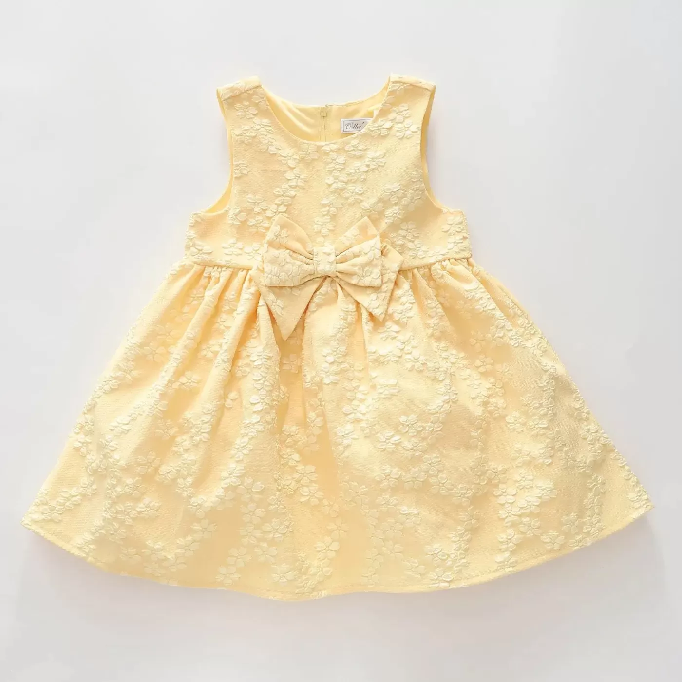 Ollies Place Pastel Yellow Party Dress< Dresses