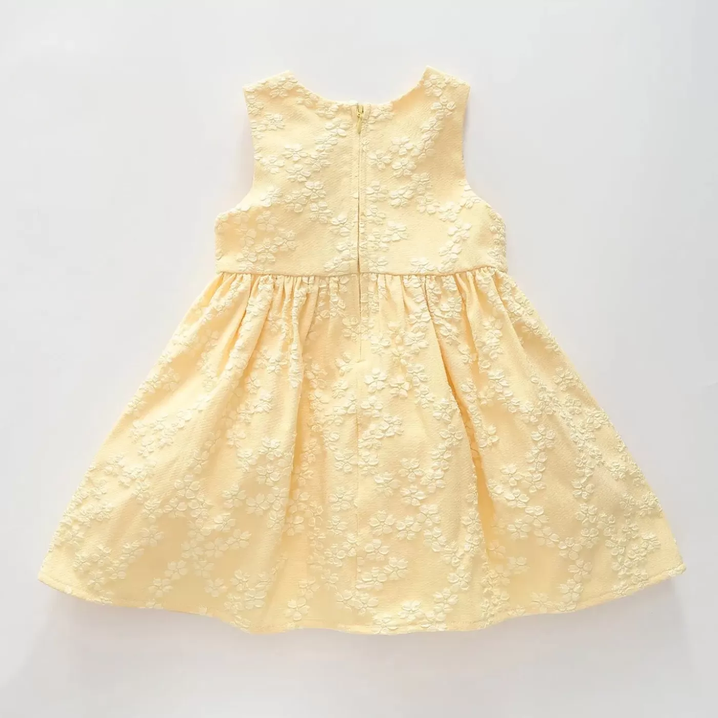 Ollies Place Pastel Yellow Party Dress< Dresses