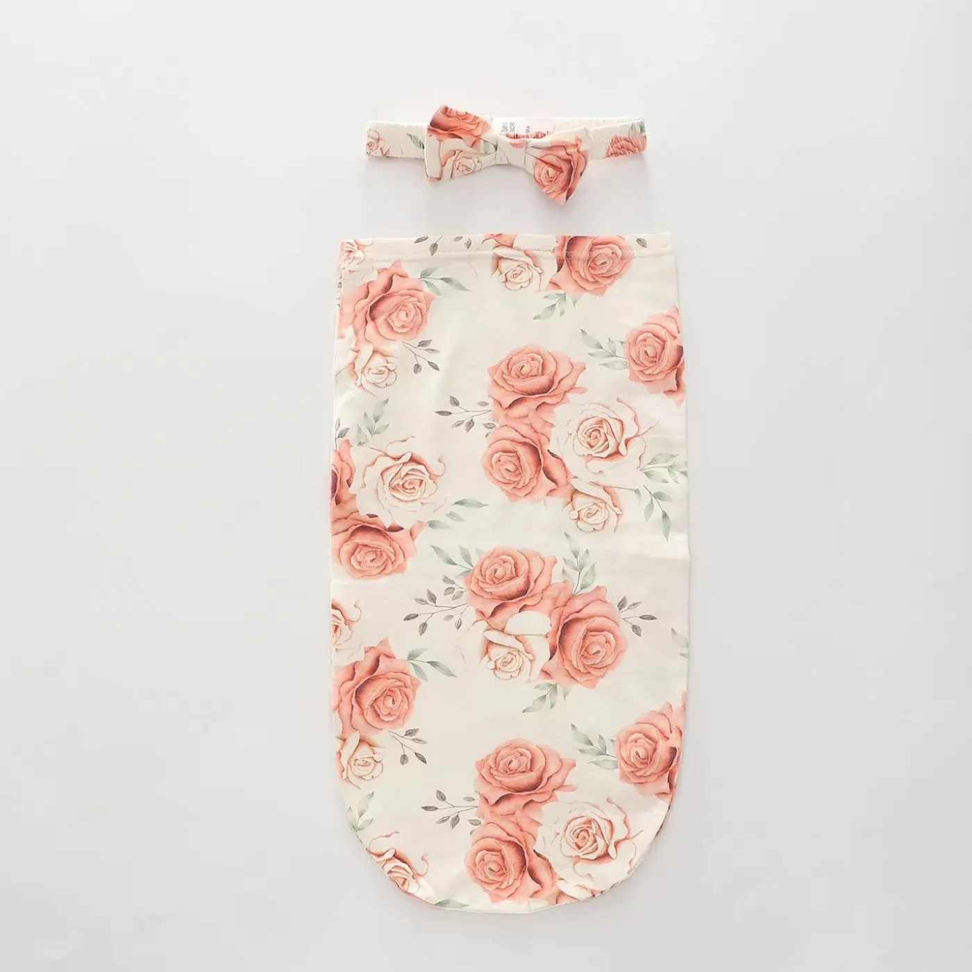 Ollies Place Peach Rose, Baby Swaddle Set< Sleepwear | Prem