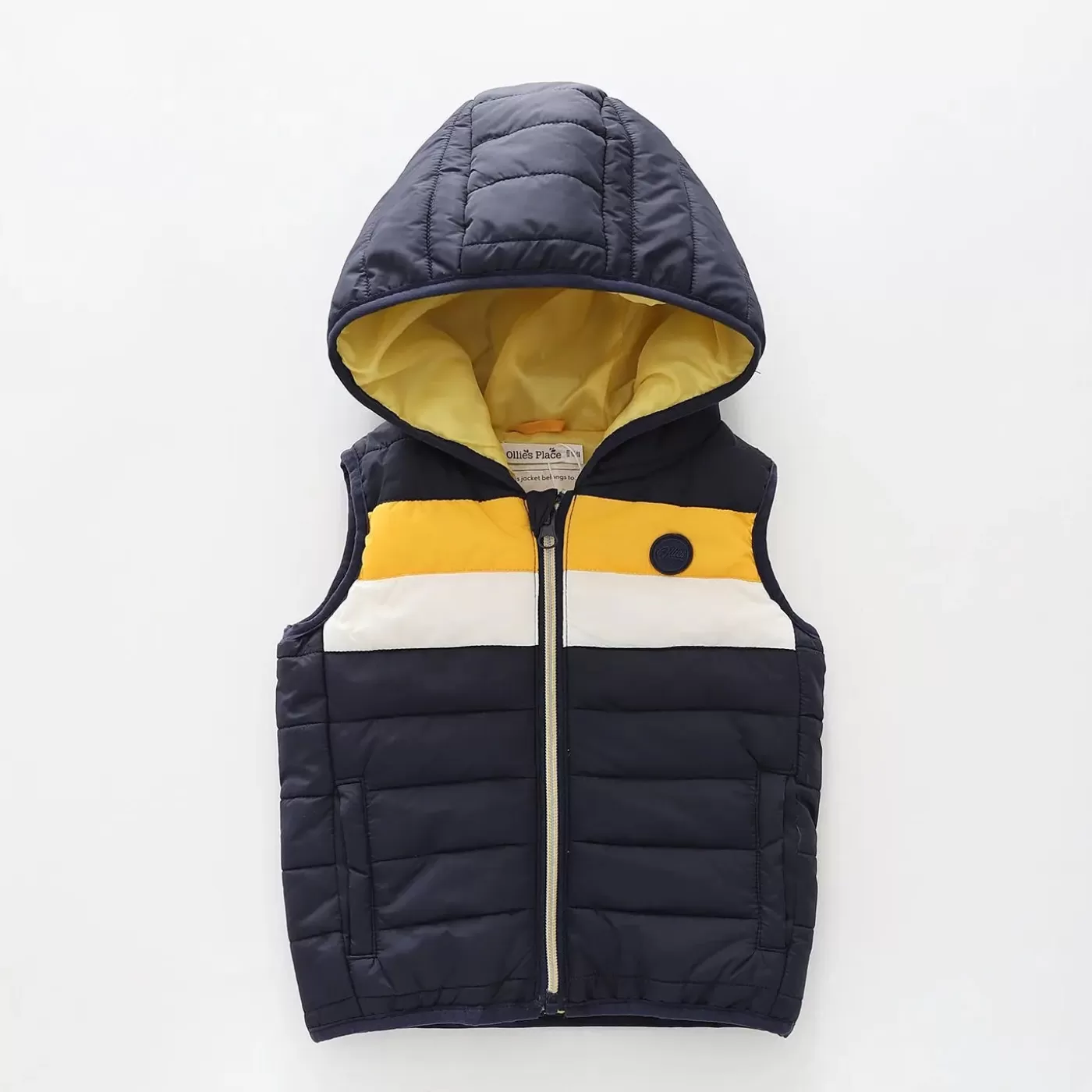 Ollies Place Peacoat Puffer, Infant Boys Vest<BOY Jackets & Outerwear