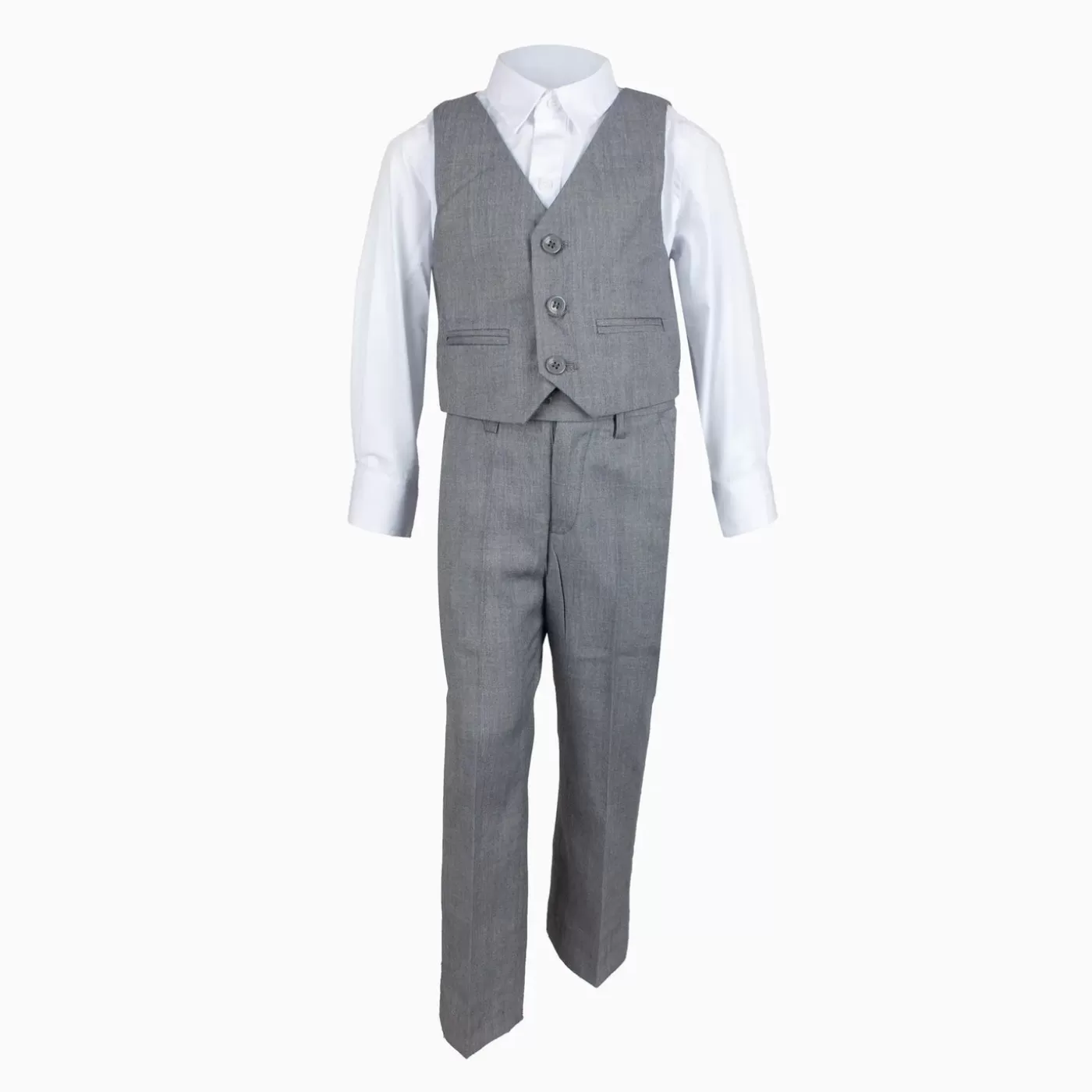 Ollies Place 3 Piece Light Grey Suit Set<BOY Occasion Wear | Suits