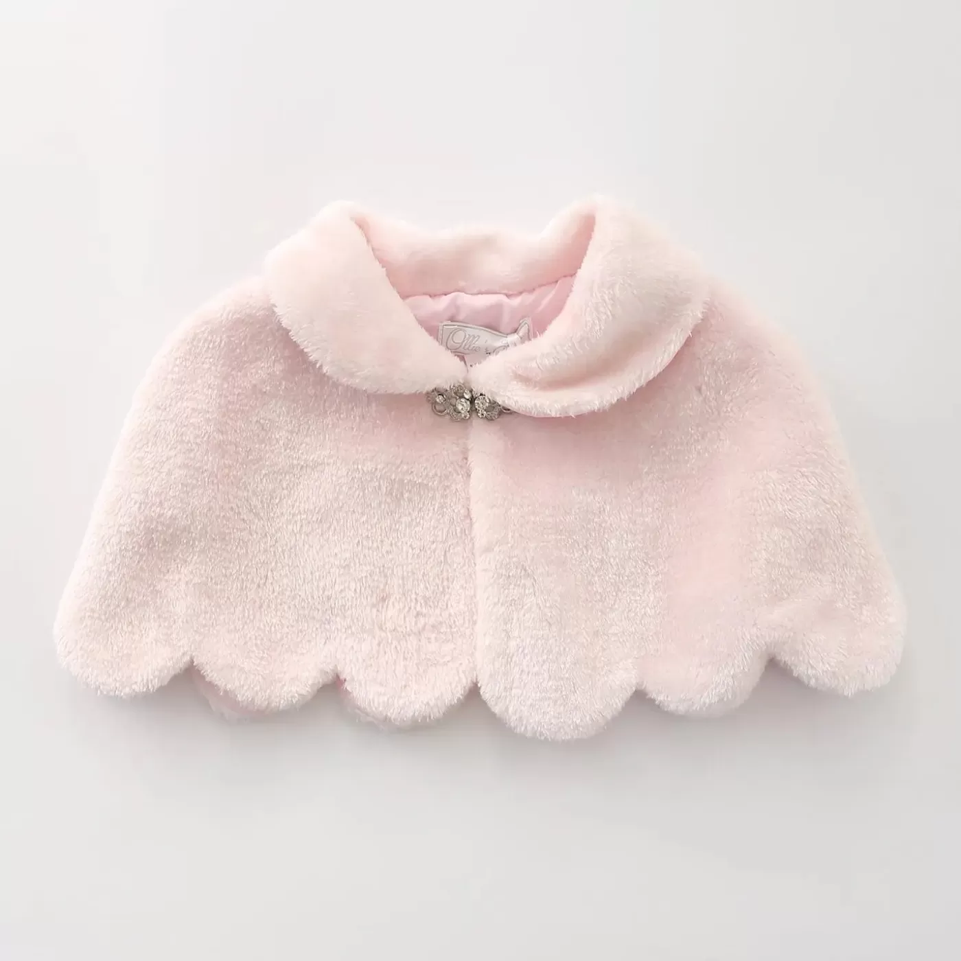 Ollies Place Pink Faux Fur Stole Cape< Party & Formal | Party & Formal