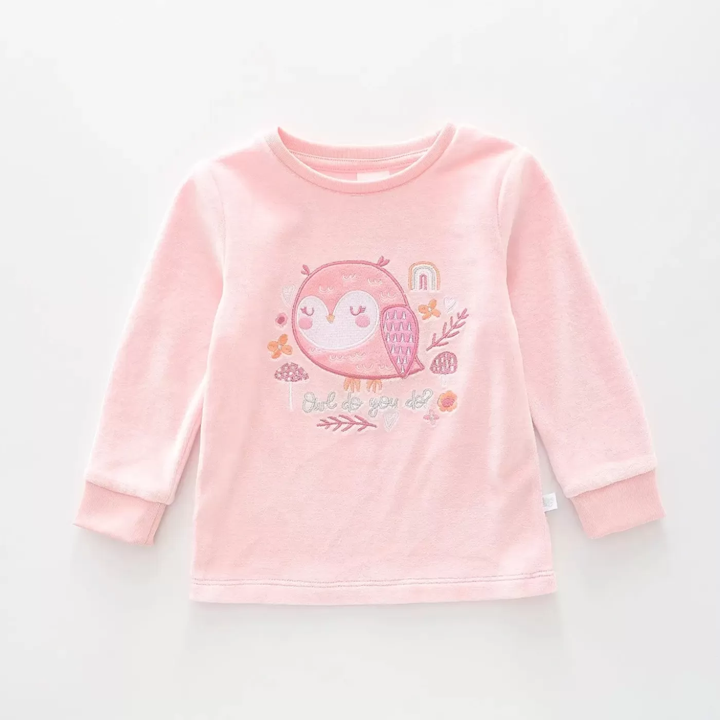 Ollies Place Pink Owl, Infant Girls Winter Top< Sweaters & Hoodies