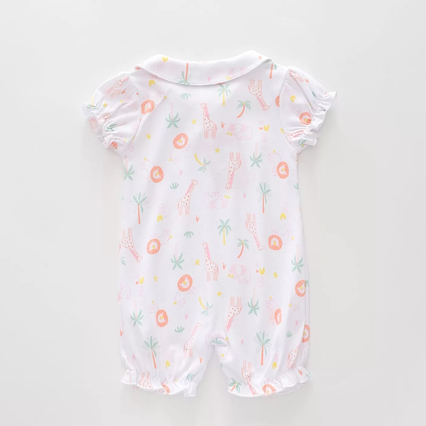 Ollies Place Prem Baby Girls, Little Friends Romper< Rompers