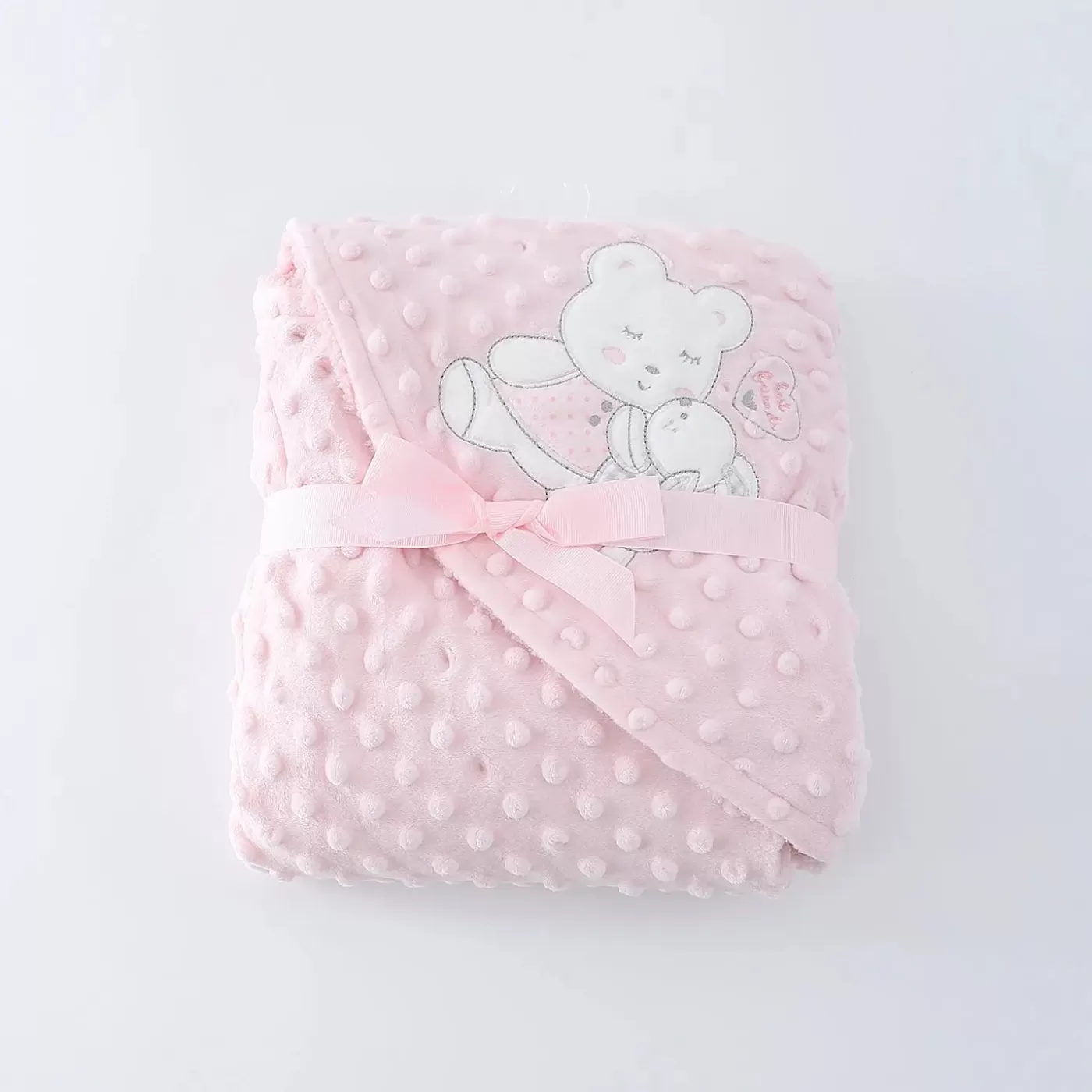 Ollies Place Pretty Pink Plush Blanket< All Accessories | Wraps & Blankets