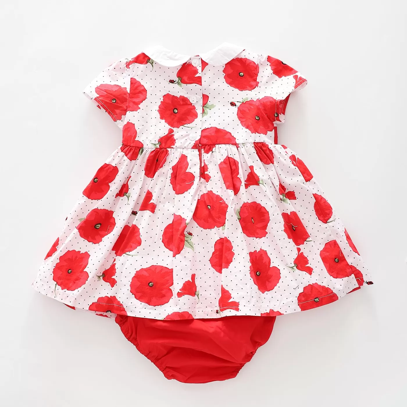 Ollies Place Pretty Poppy Dress Set< Dresses