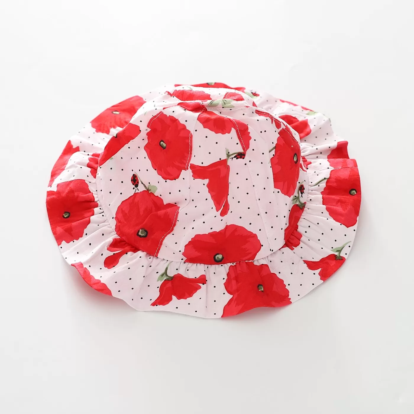 Ollies Place Pretty Poppy Sun Hat< 6-12M | Hats & Beanies