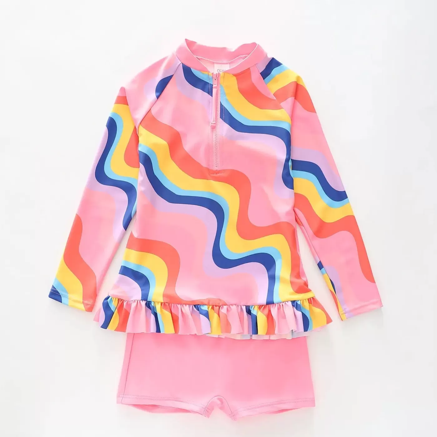 Ollies Place Rainbow Swimmers Set< Swimwear | 1 Year