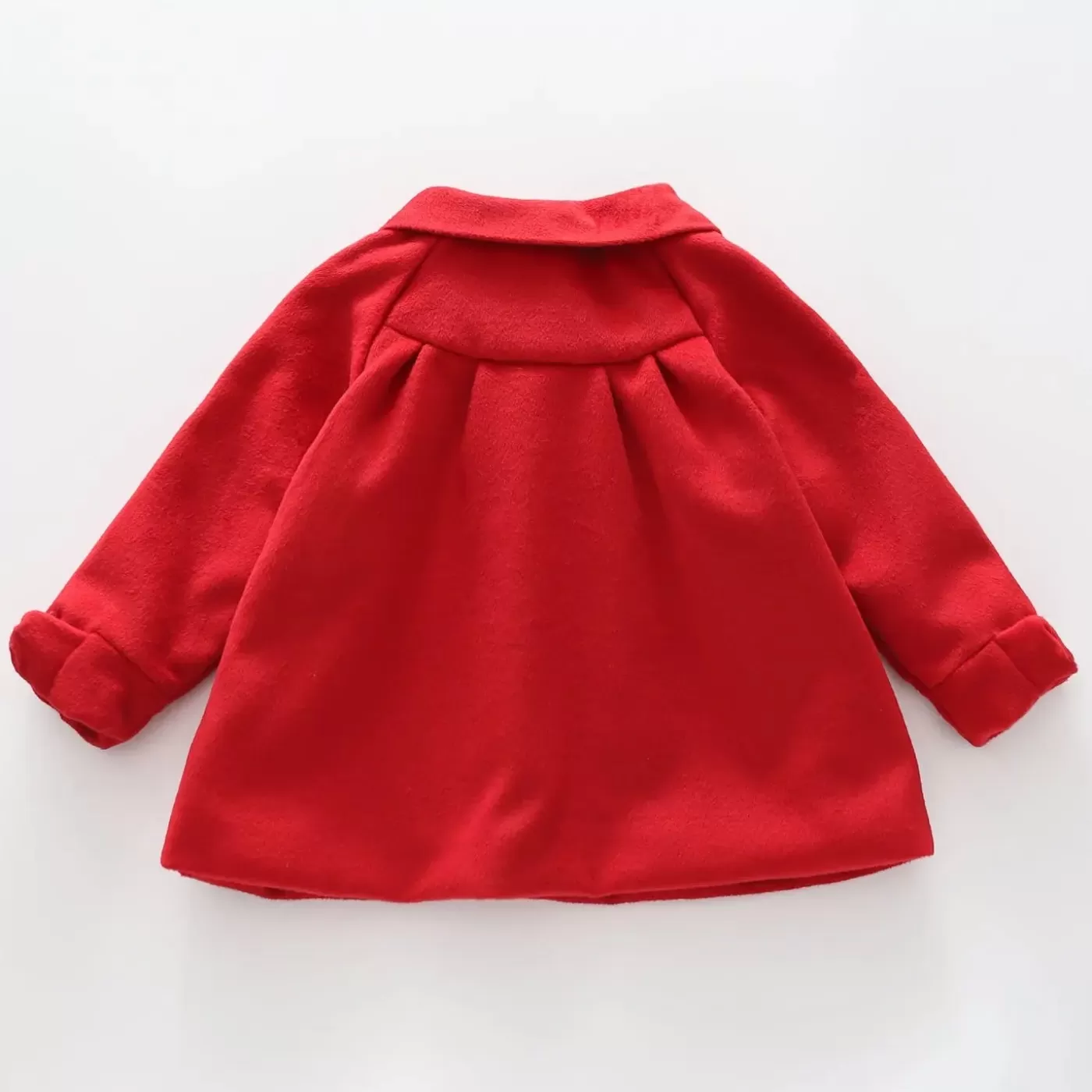 Ollies Place Red Bow Swing Coat - Toddler Girl< Jackets & Outerwear | 3-6M