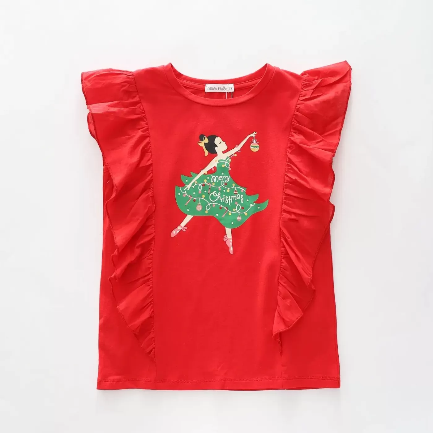 Ollies Place Red Christmas Tee< T-Shirts & Tops