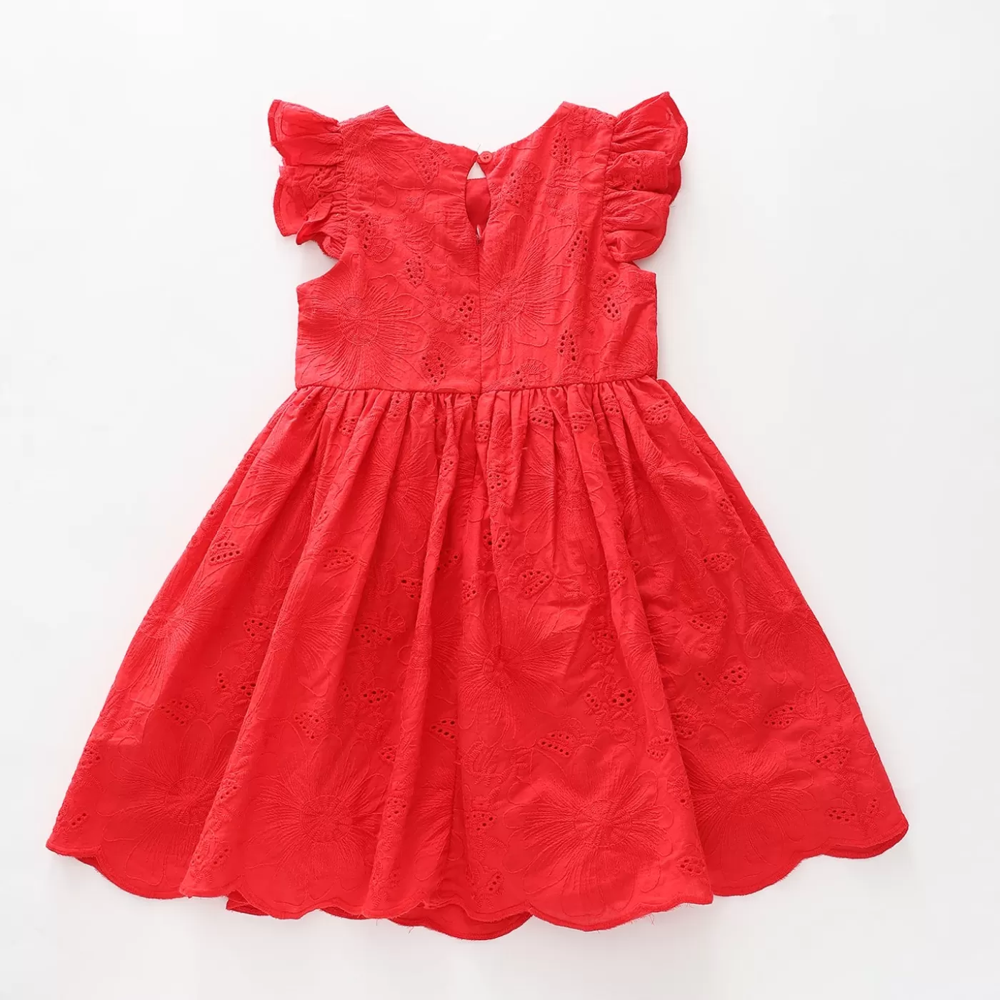 Ollies Place Red Cotton Dress< Dresses