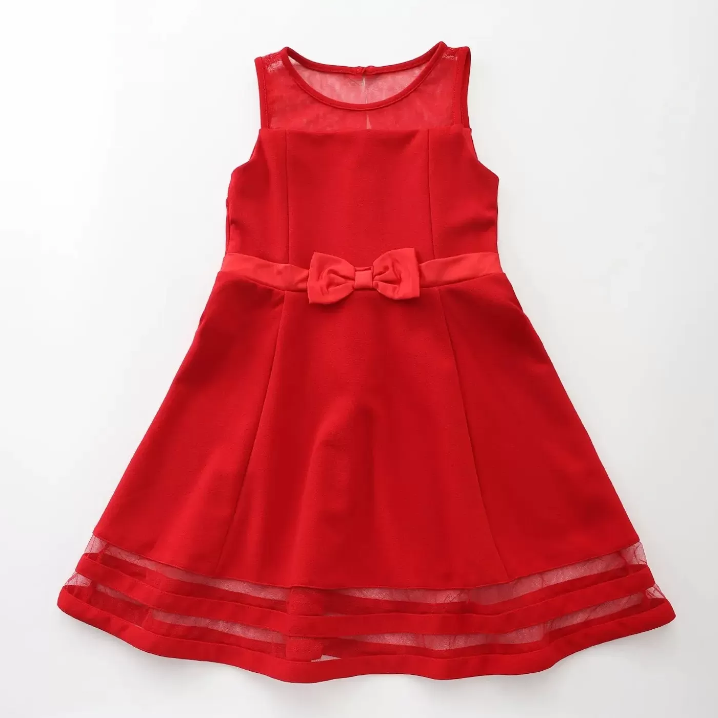 Ollies Place Red Little Miss Panelled Dress< Party & Formal | Party & Formal