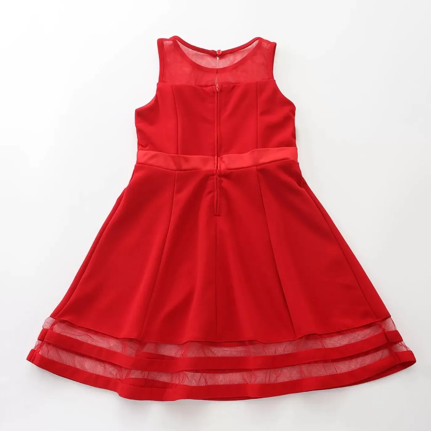 Ollies Place Red Little Miss Panelled Dress< Party & Formal | Party & Formal