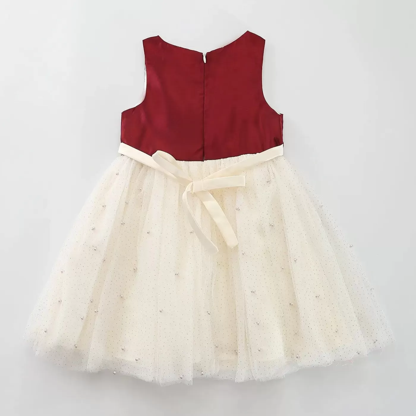 Ollies Place Red Pearls Tulle Dress< Party & Formal | Party & Formal