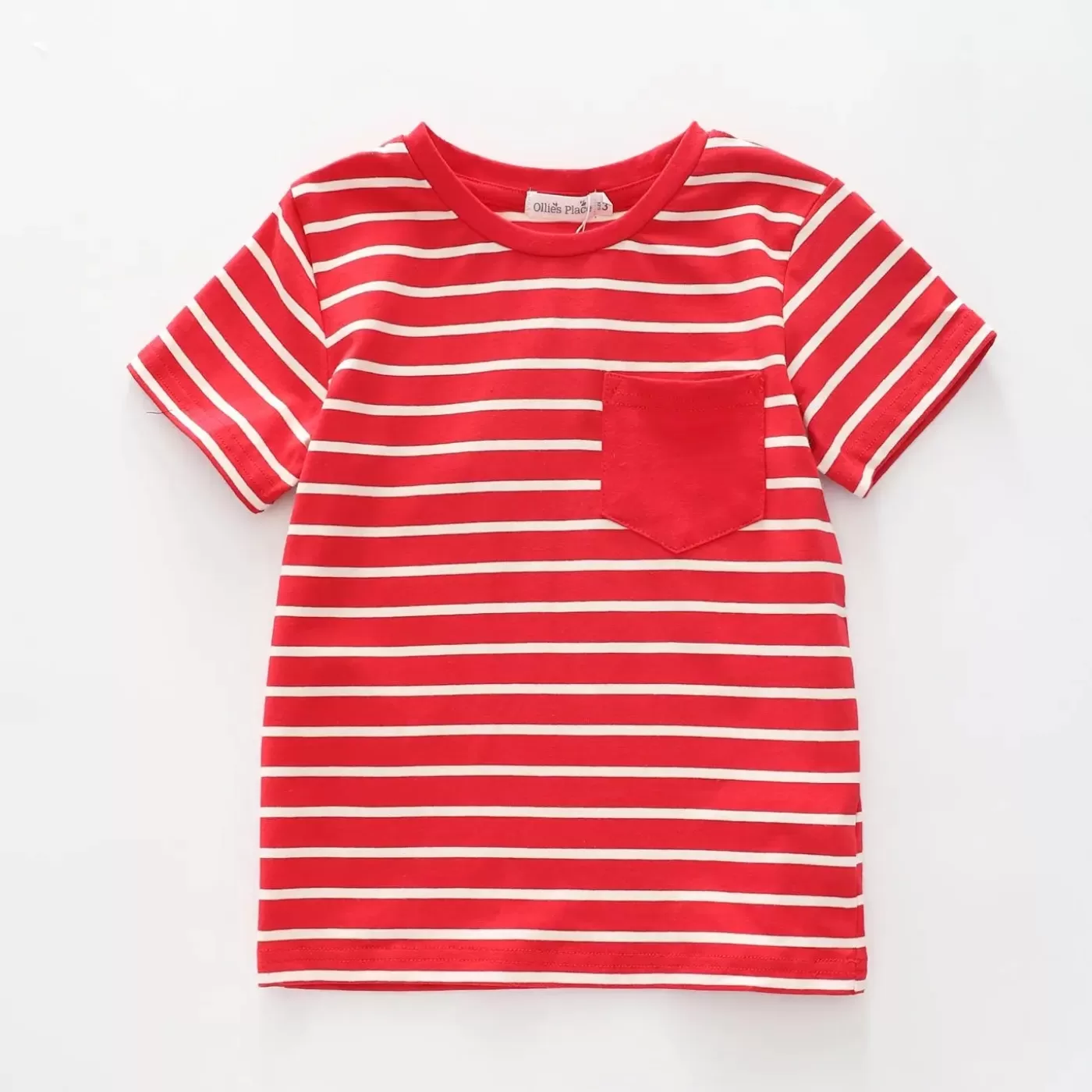 Ollies Place Red Stripes Top<BOY T-Shirts, Tops & Polos | 1 Year