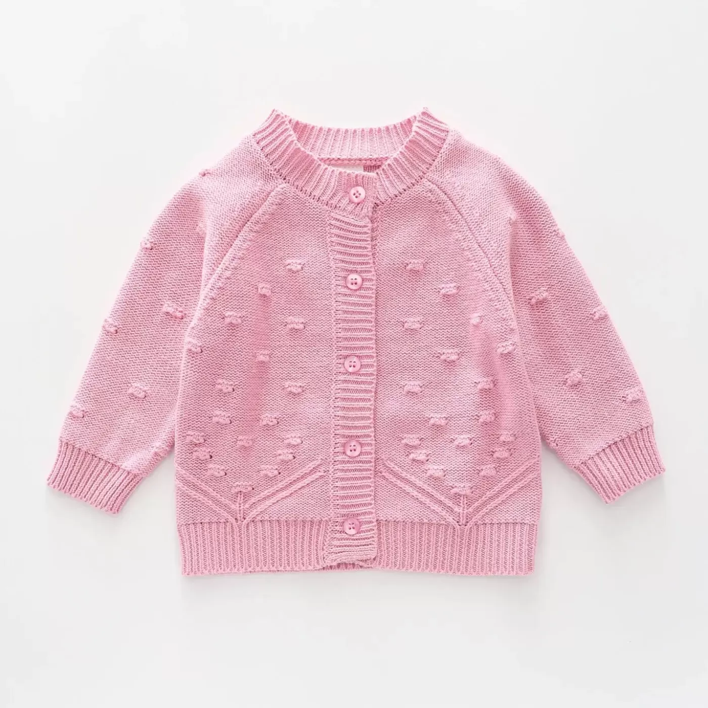 Ollies Place Rose Bud, Baby Girls Knit Cardigan< Cardigans & Knitwear | 3-6M