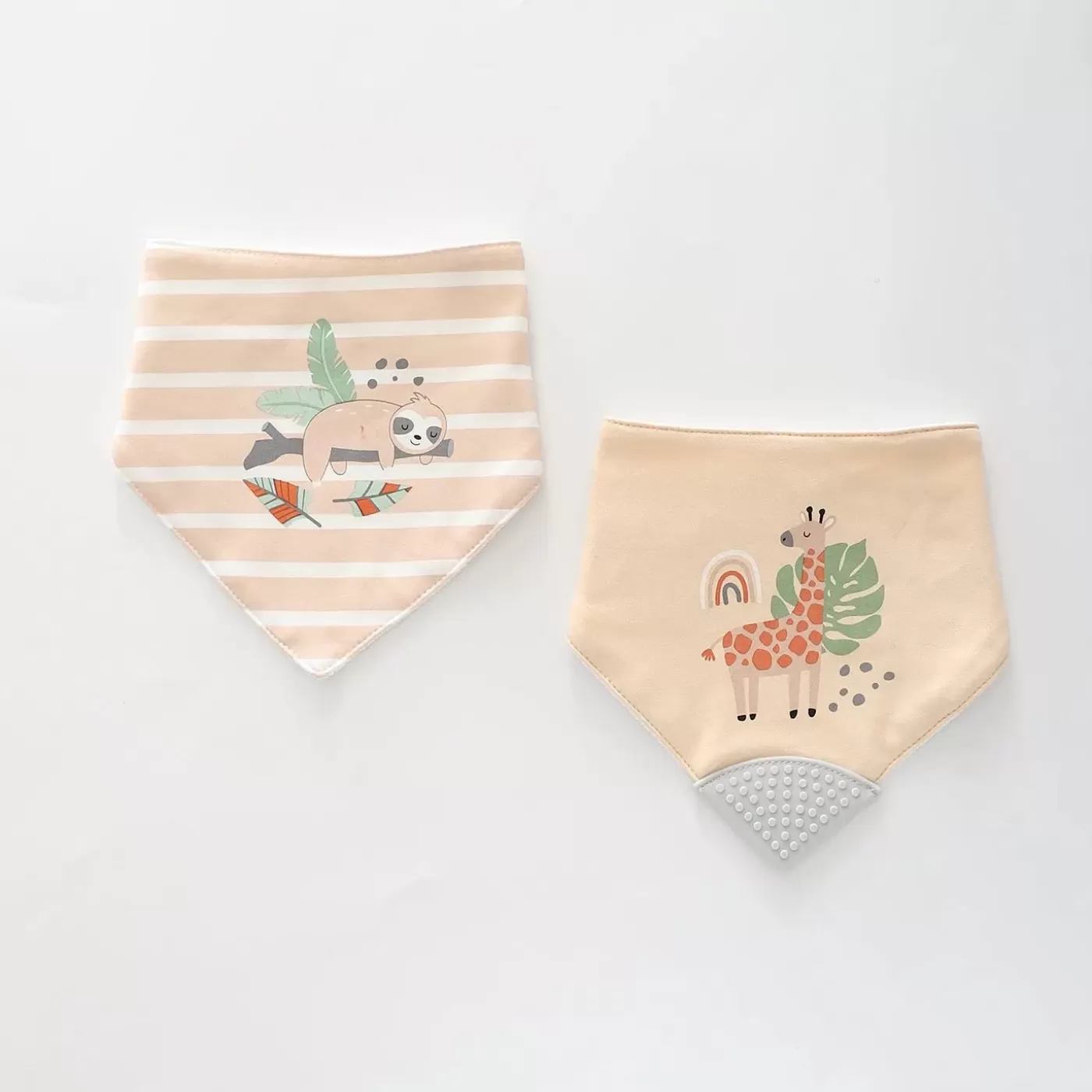 Ollies Place Safari 2pc Bandana Bib Set<BOY Accessories