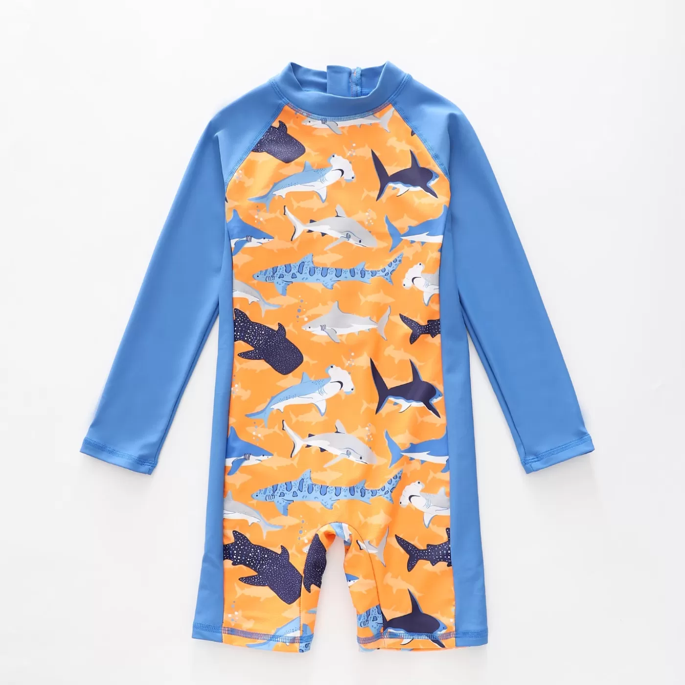 Ollies Place Shark Tale Rash Swimsuit<BOY Swimwear | 6 Year