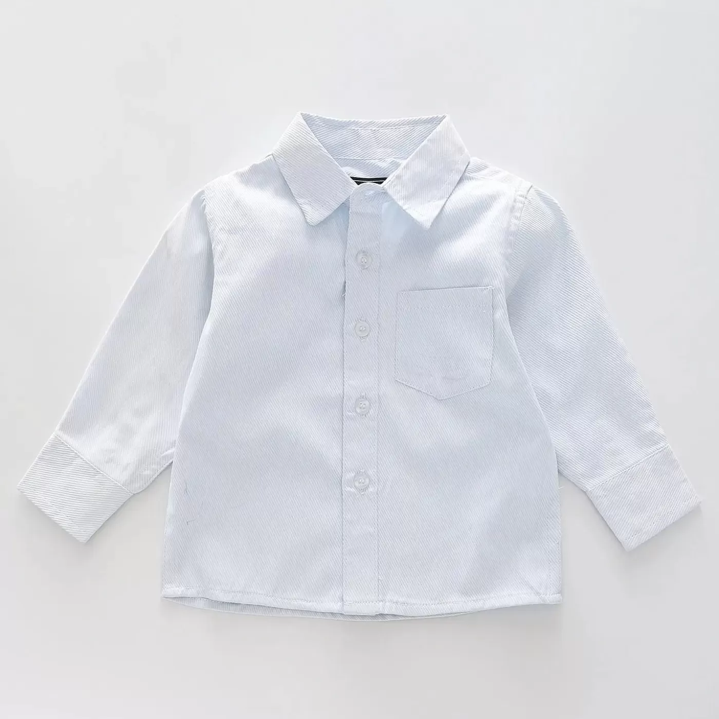 Ollies Place Soft Blue Pinstripe Shirt (00 - 7 yrs)<BOY Occasion Wear | Suits