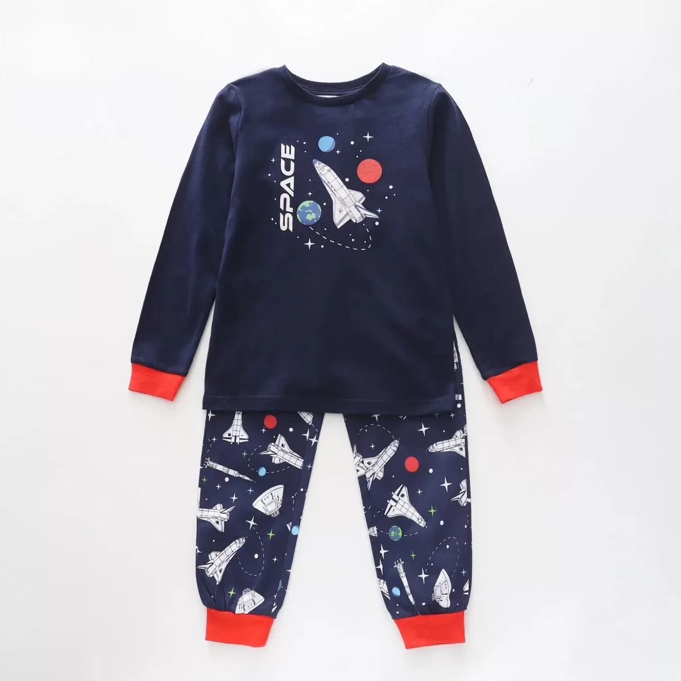 Ollies Place Space Mission, Boys Pyjama Set<BOY Sleepwear