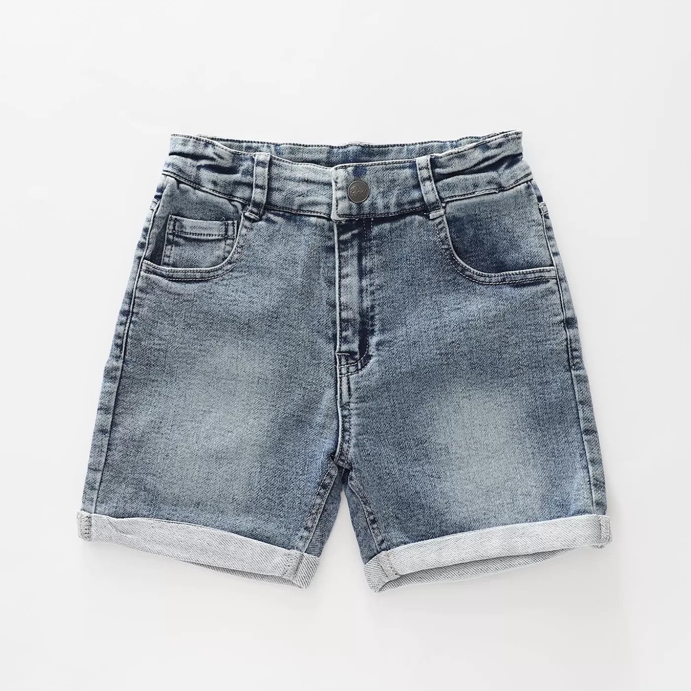 Ollies Place Stretch Denim Shorts<BOY Shorts | 1 Year