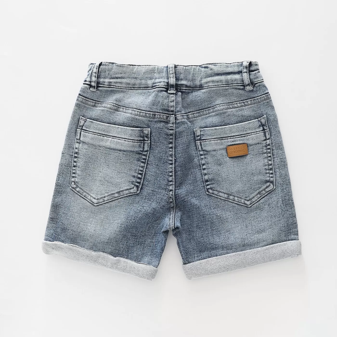 Ollies Place Stretch Denim Shorts<BOY Shorts | 1 Year