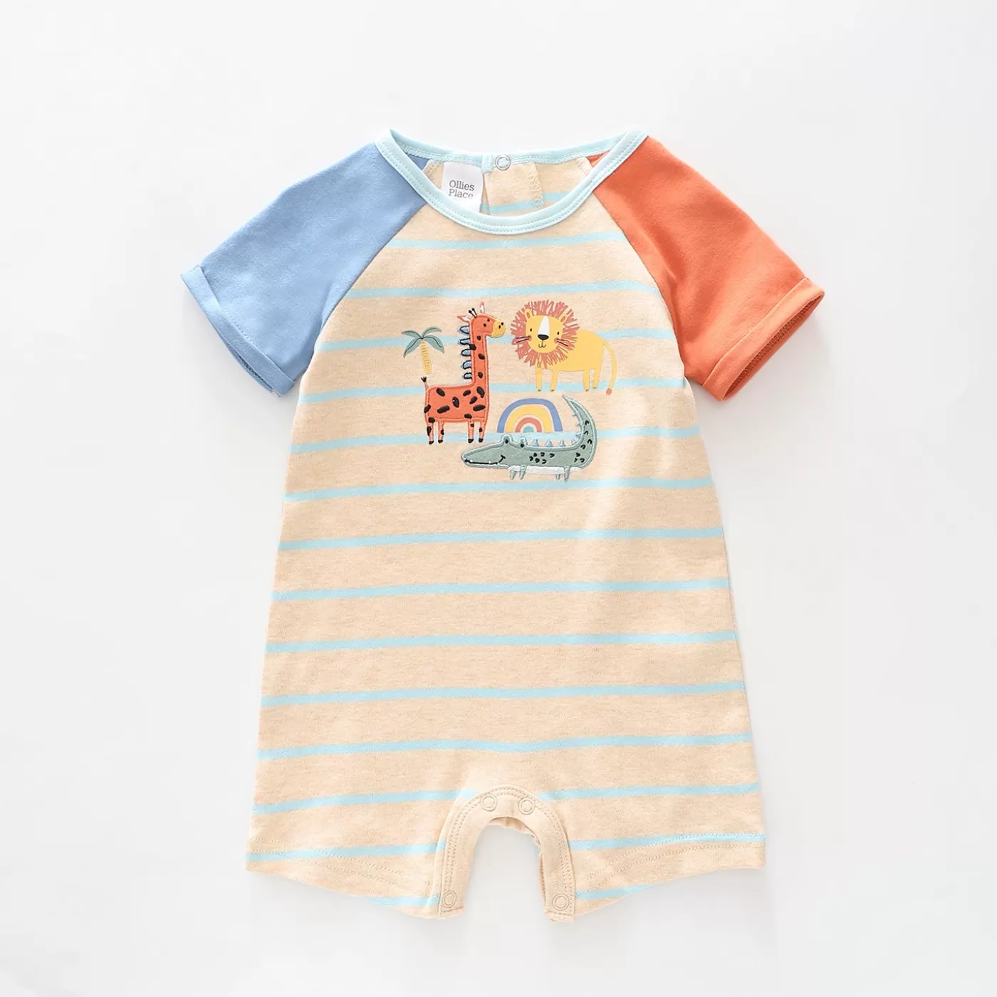 Ollies Place Summer Safari Romper<BOY Rompers