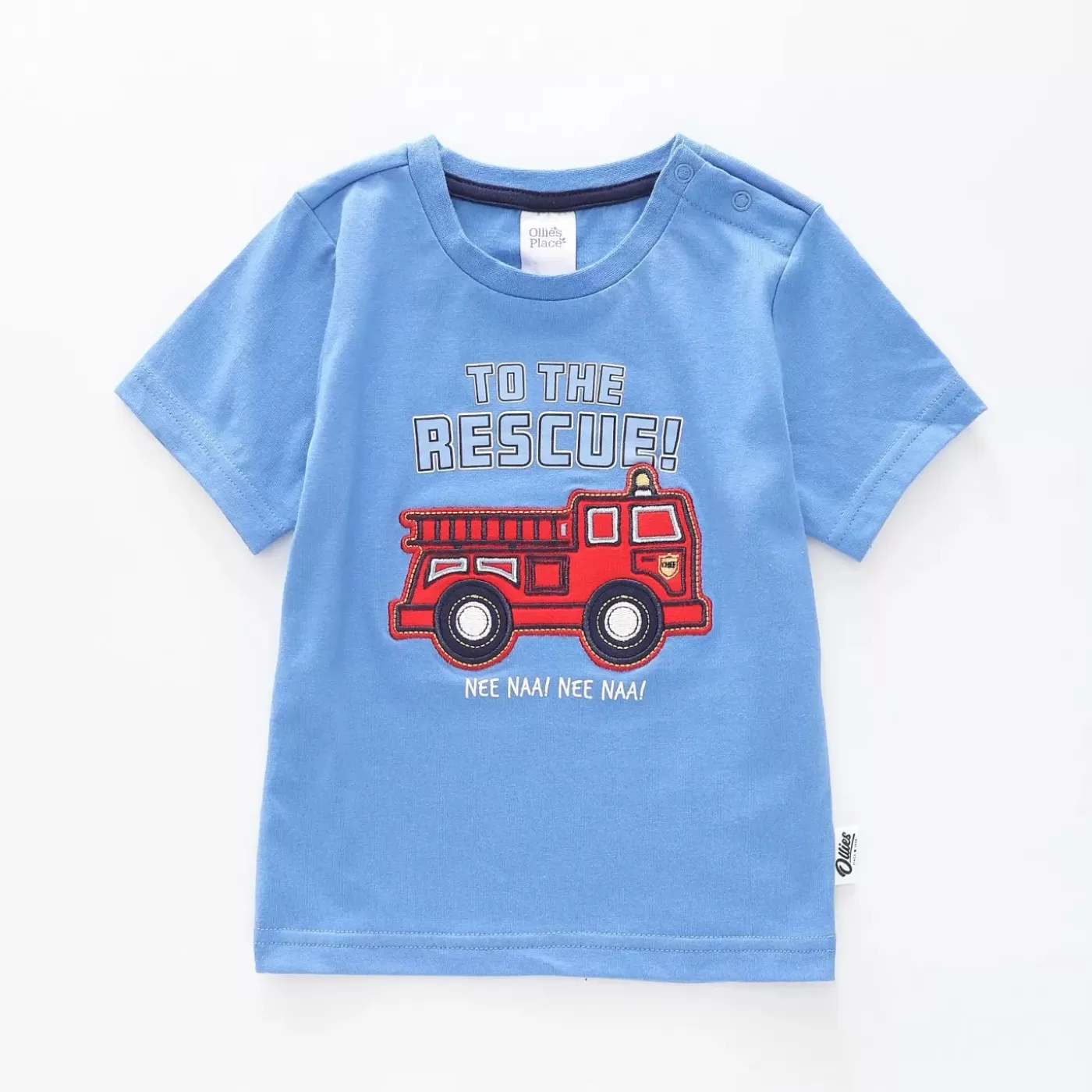 Ollies Place To The Rescue Tee<BOY Tops & T-Shirts | 3-6M