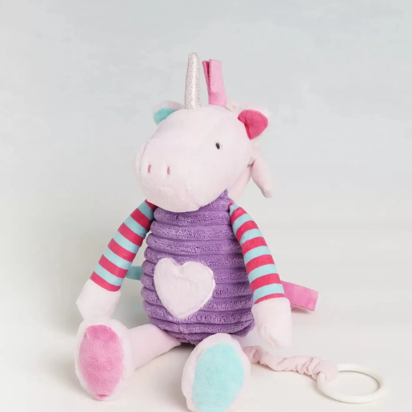 Ollies Place Unicorn Musical Toy< Prem | Plush Toys