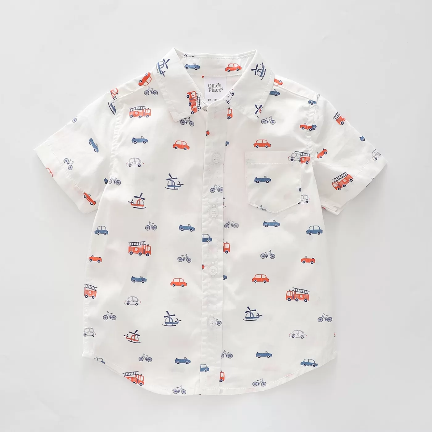 Ollies Place Vehicles Shirt<BOY Tops & T-Shirts