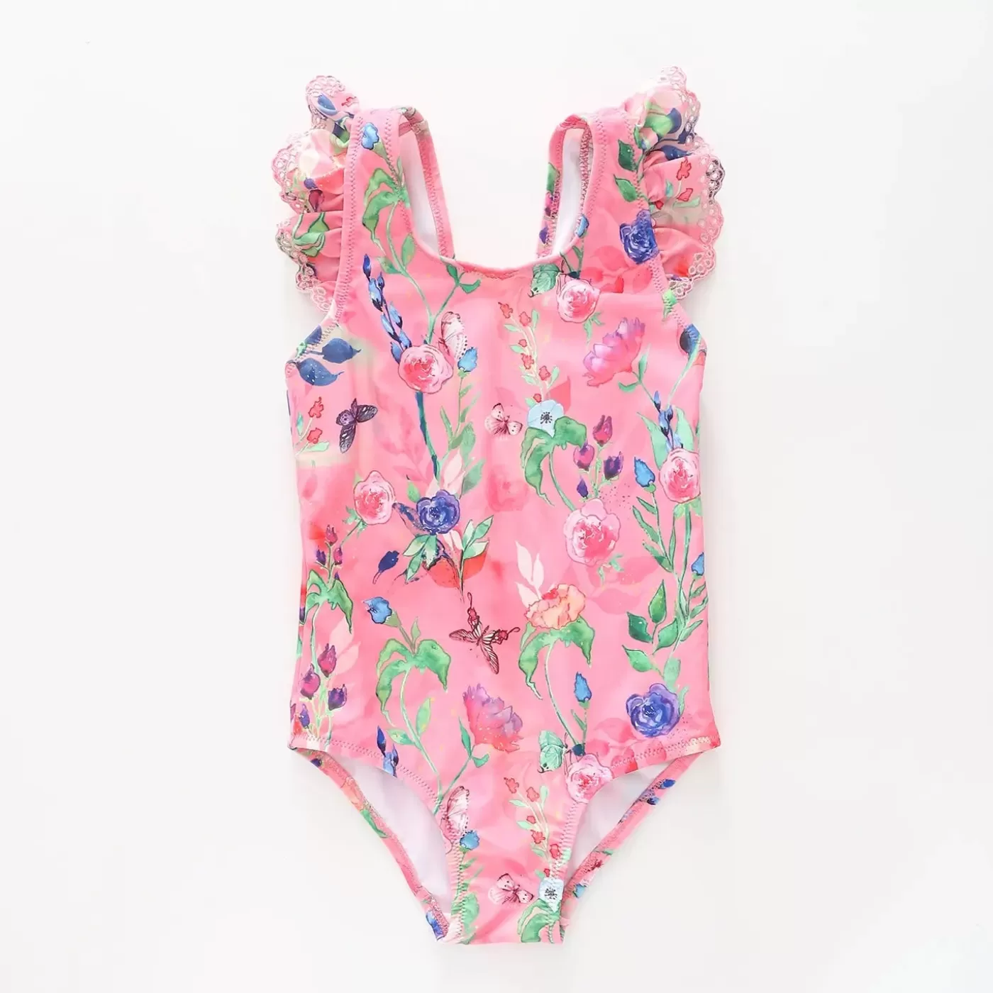 Ollies Place Watercolour One Piece Swimsuit< Swimwear