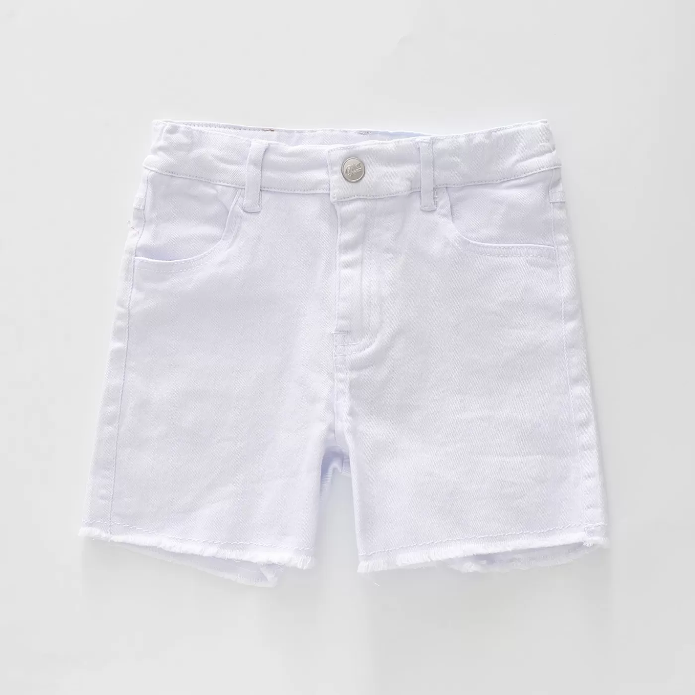 Ollies Place White Denim Shorts< Shorts & Skirts