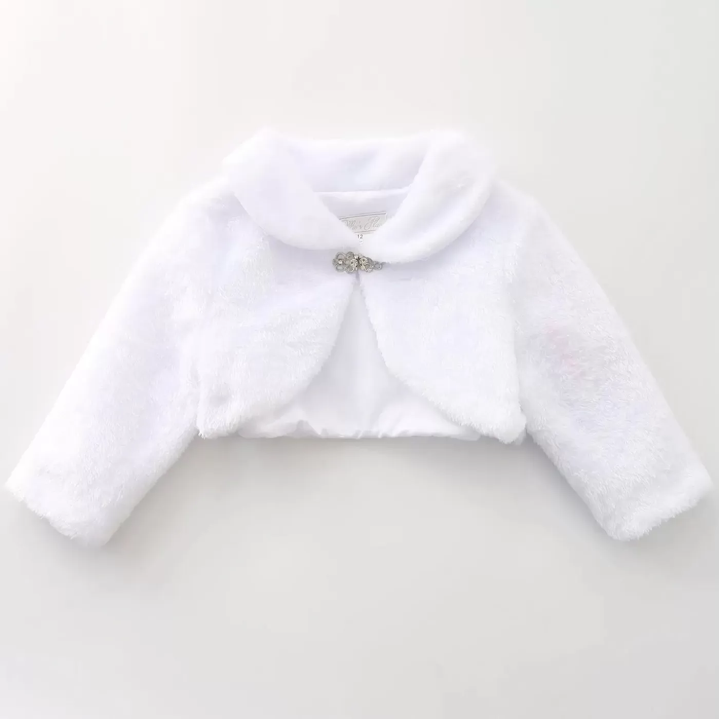 Ollies Place White Faux Fur Bolero Stole< Party & Formal | Party & Formal