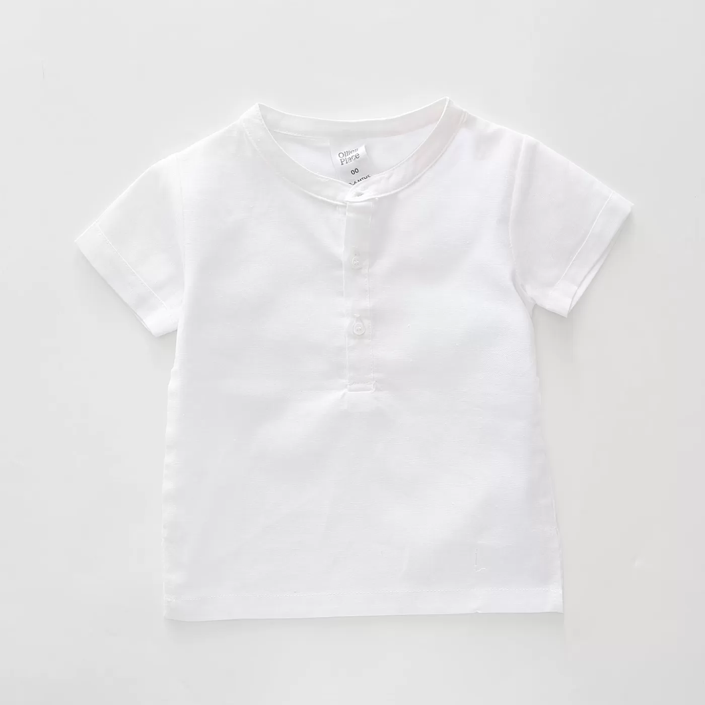 Ollies Place White Grandpa Shirt<BOY Tops & T-Shirts