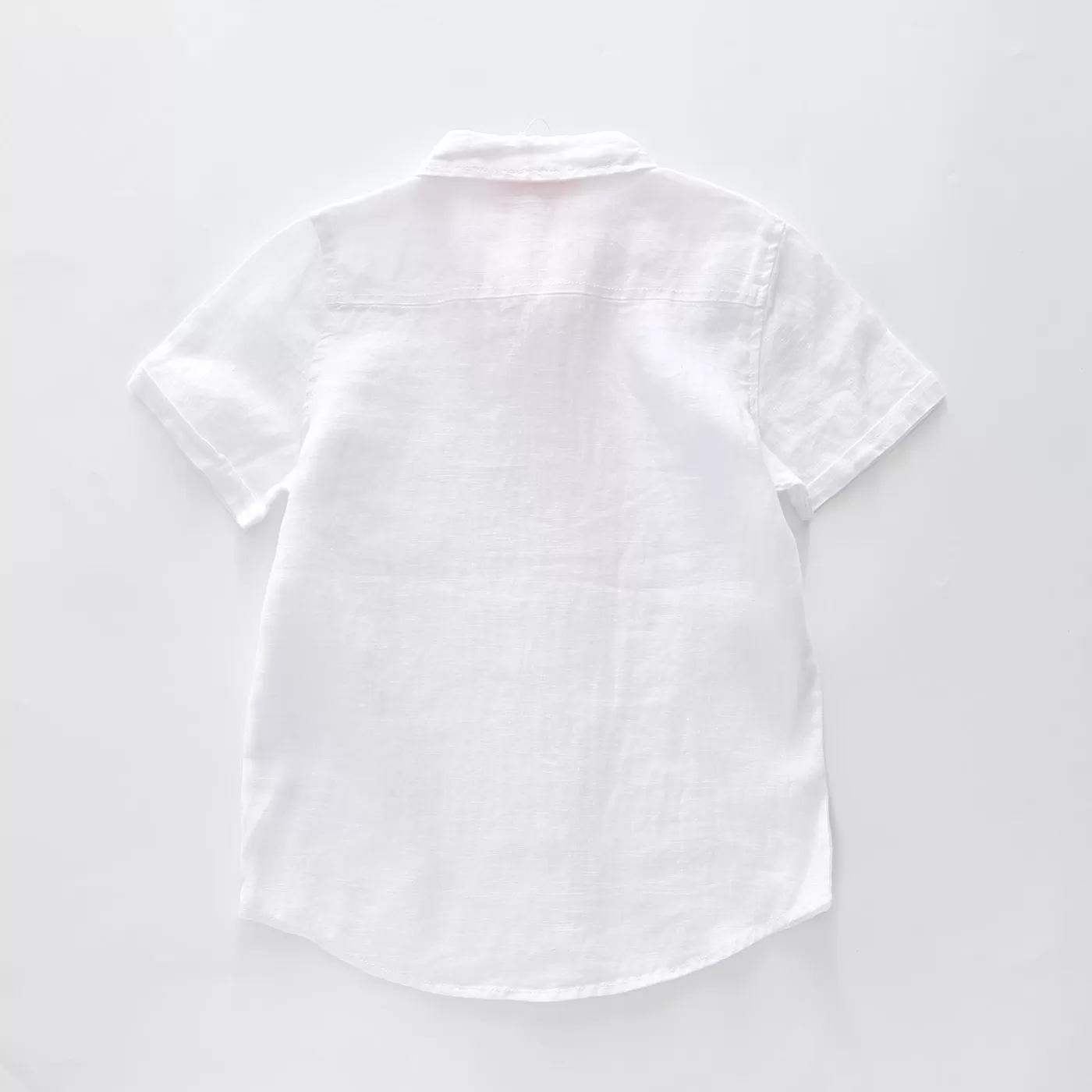 Ollies Place 100% White Linen Shirt<BOY Shirts | 6 Year