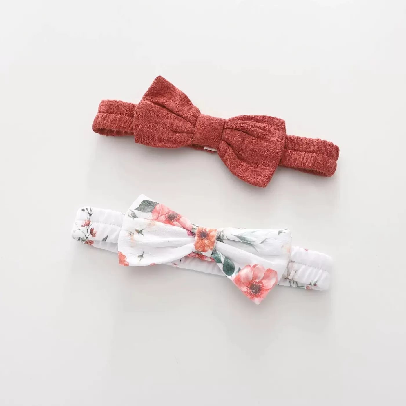 Ollies Place Winter Floral, Baby Girl Headbands 2 Pack< Prem | Hair Clips & Headbands