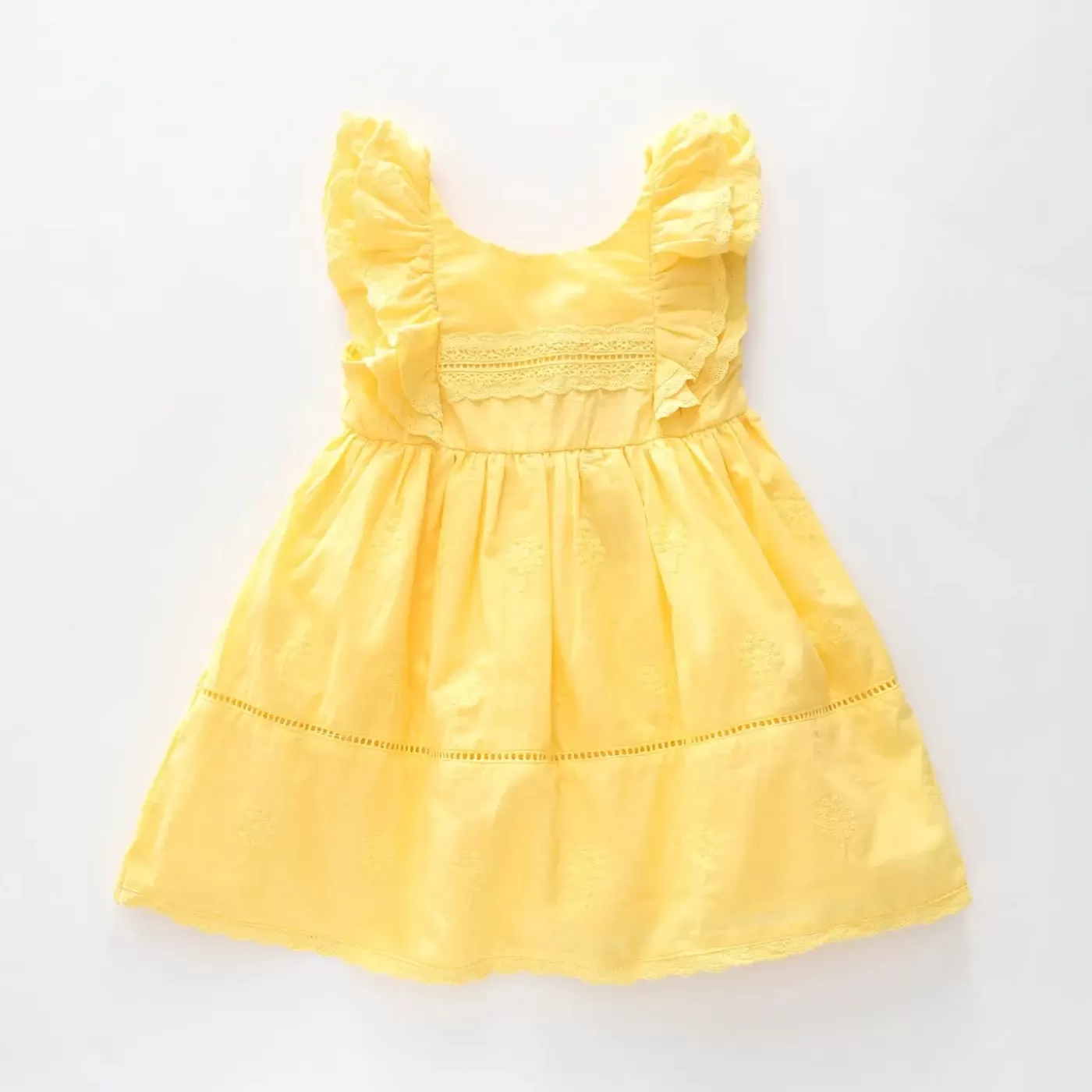 Ollies Place Yellow Country Dress< Dresses