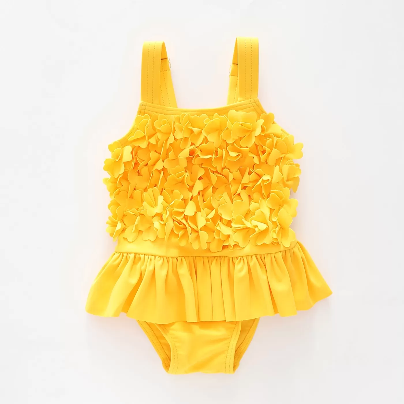 Ollies Place Yellow Daisy Swimsuit< Swimwear